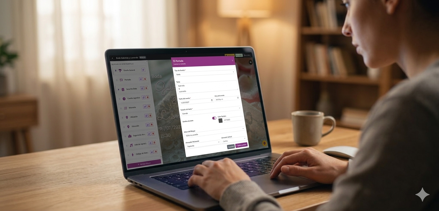 Editor de invitaciones